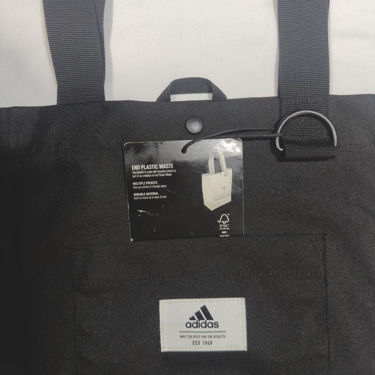 *NWT Adidas black tote bag 4