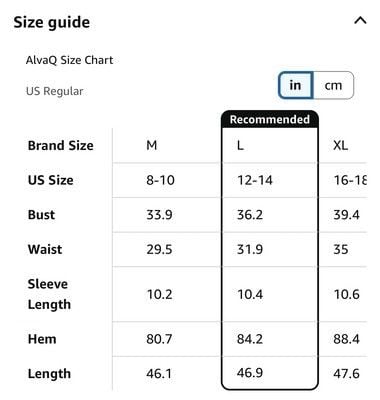 AlvaQ Women Dress Spring Summer Puff Sleeve Midi Dress High Waist Ruffle-SIZE L 6