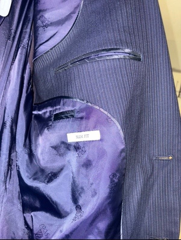 Jos. A. Bank 1905 Collection Slim Fit Suit with brrr° Comfort, 46L / 40W 4