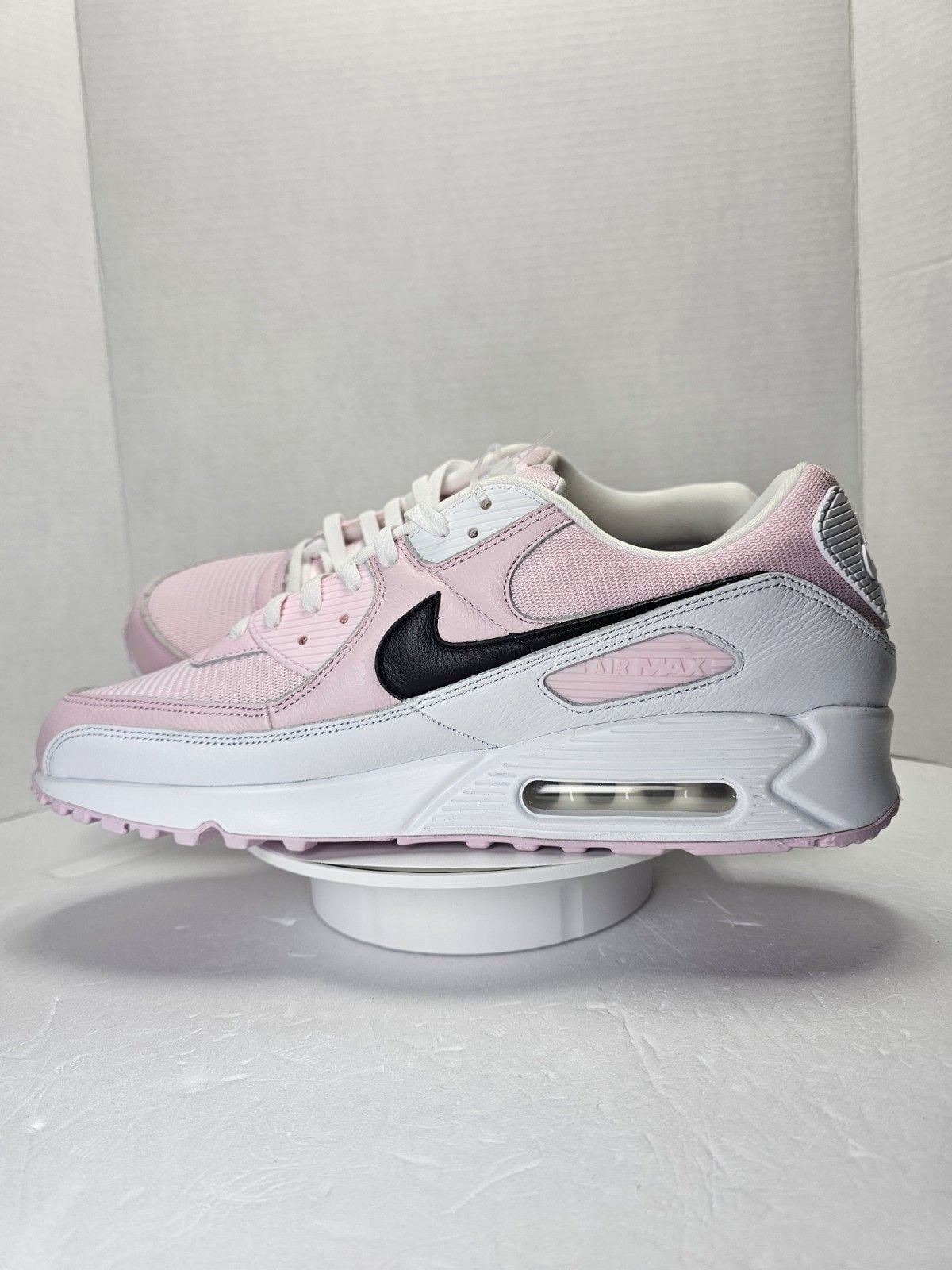 Nike Air Max 90 By You Pink Black White Men's Size 13 New No Box HQ3691-900 11