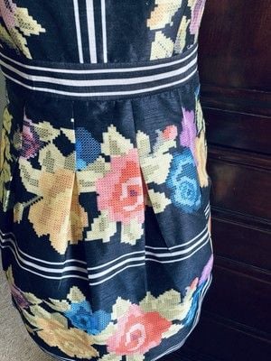 Payal Pratap Multicolor Women Sleeveless Dress Sz 2 A143 7