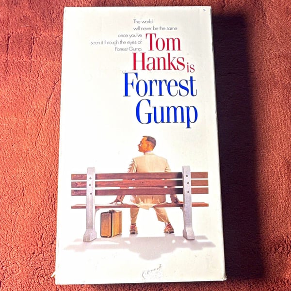 Paramount Forrest Gump VHS NTSC Full Screen PG-13 1994 Tom Hanks