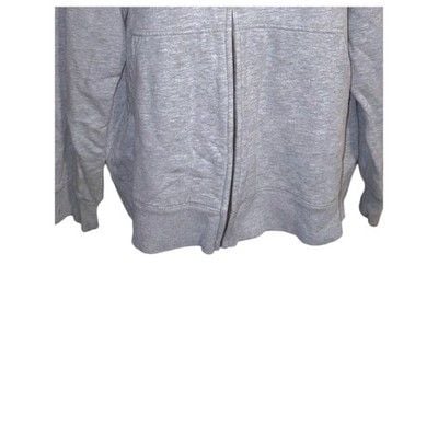 Timberland Full Zip Hoodie MensXL Gray Graphic Logo Sweatshirt Gorpcore Workwear 7