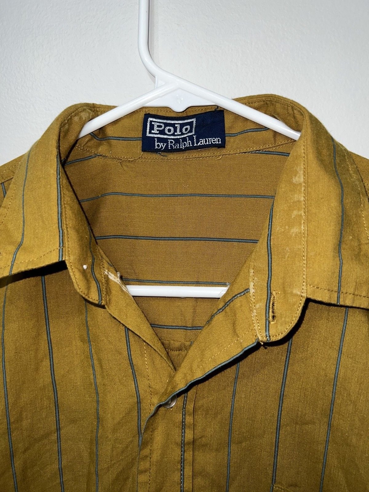 Polo Ralph Lauren Mens Button-Up Dress Shirt XL Multicolor RL Pony 4
