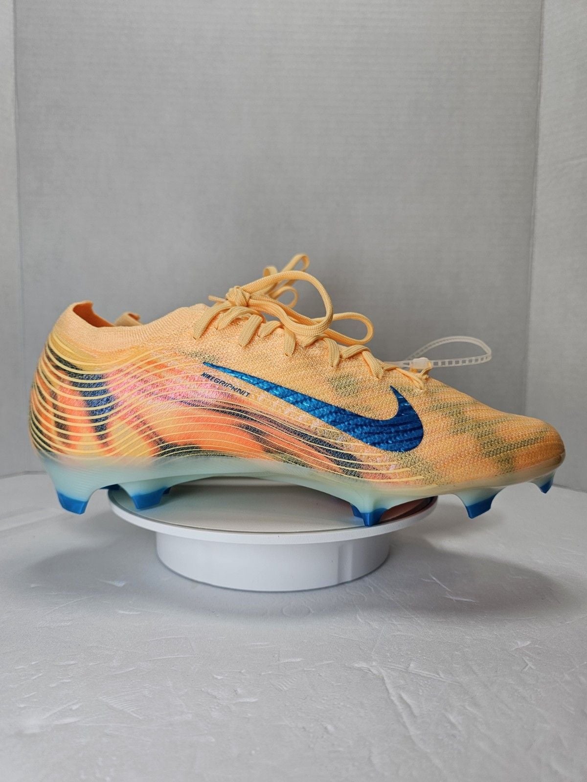 Nike Mercurial Vapor 16 Elite FG Mbappe US 9 Melon Tint Soccer Cleats FQ8683-801 13