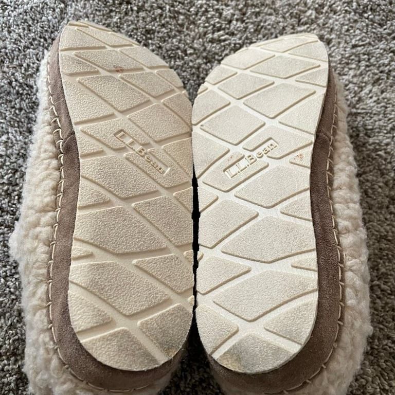 L.L. Bean Women's Size 9 Cozy Sherpa Boot Slippers Winter Warm 9