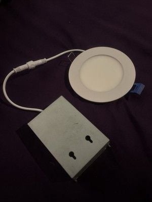 Zouzai One 4-inch Ultra-Thin Round LED Ceiling Light with Junction Box 2