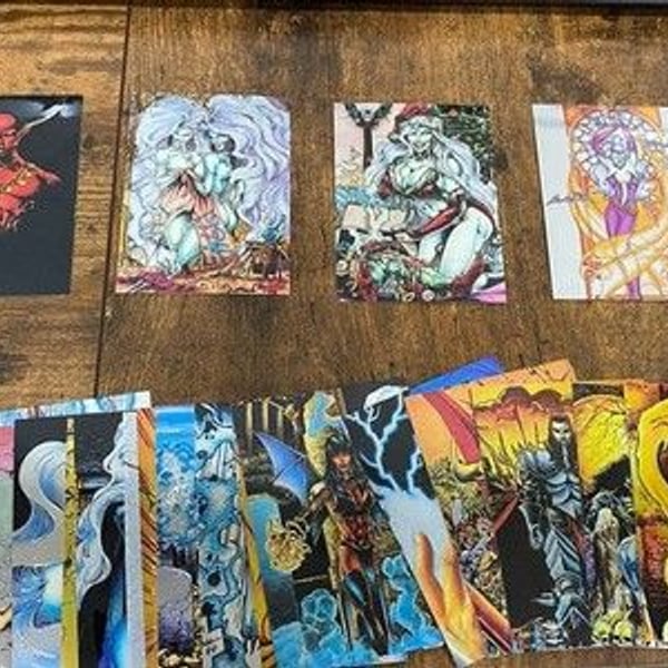 Lady Death Chromium Cards Series 1 1994 Chaos Comics Krome Complete Set
