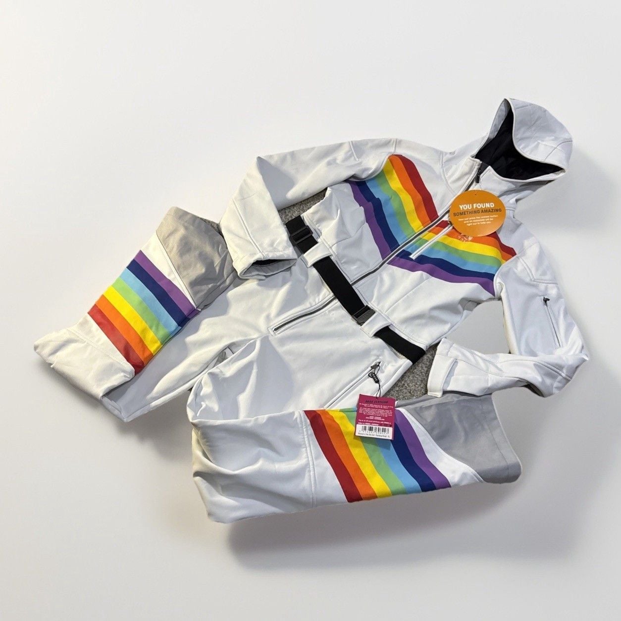 OOSC Female’s Rainbow Road Ski Suit Size XL New with tags MSPR $549 3