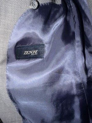 SuitSupply Zignone Tropical Wool 2 Piece Suit 34R 30x32 4