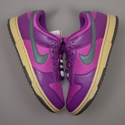 NEW Nike Dunk Low NBY Viotech Hot Fuchsia Black FZ2552-500 Women Sz 11, Mens 9.5 10