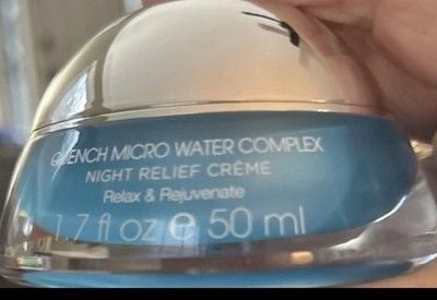 NEW Quench Micro Water Complex Night Relief Crème 50 mL / 1.7 fl oz Skincare 3