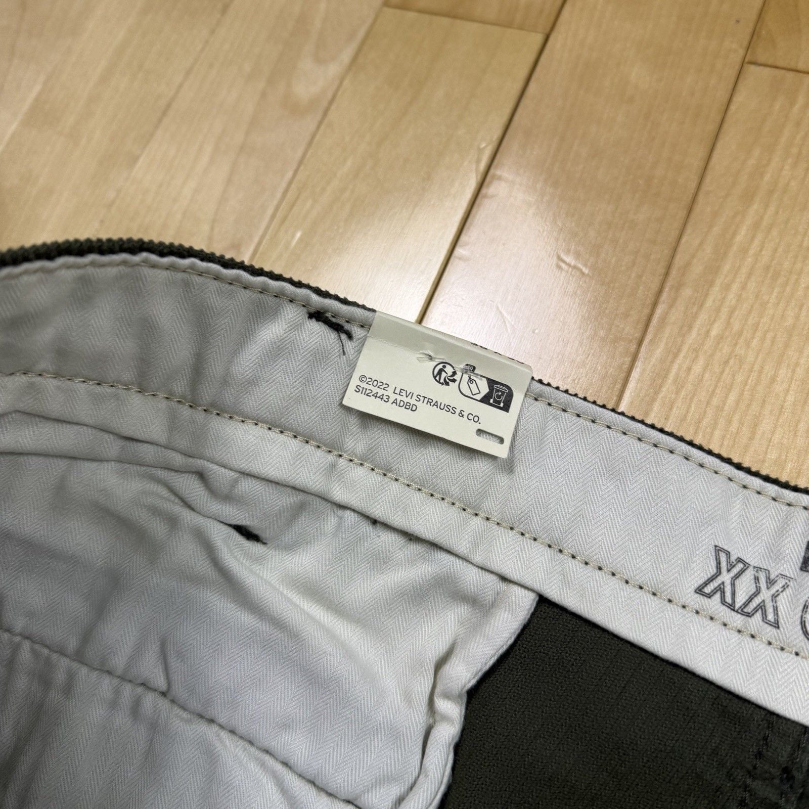 Levi's XX Chino Authentic Relaxed Corduroy Pants Green Men's 38x30 Straight 8