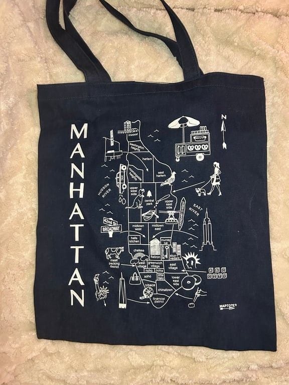 NYC - denim Tote Bag 2