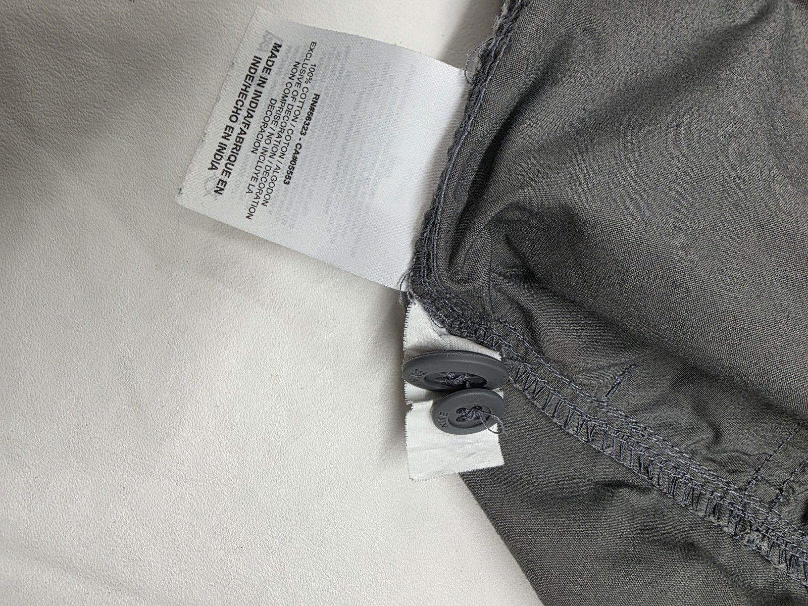 Nike womens shorts cuffed grey cargo pockets, Sz 6 Hiking, Activewear  12