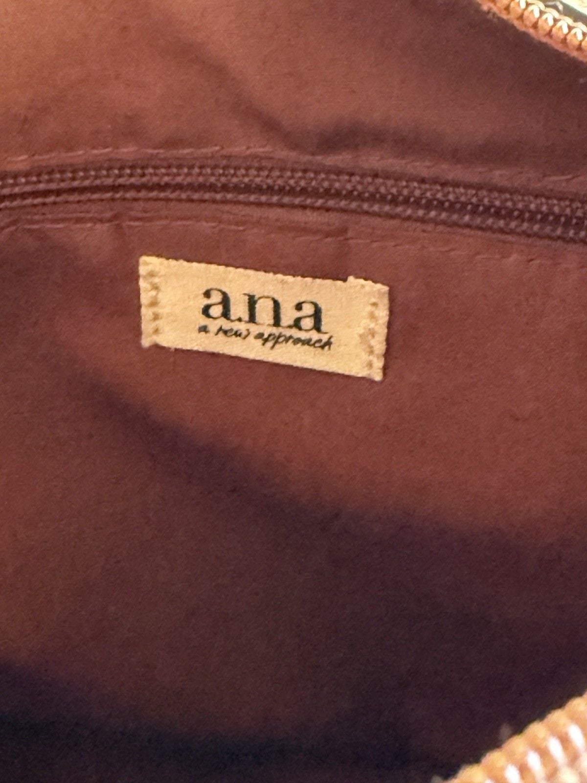 A.N.A. brown faux leather hobo shoulder bag 9