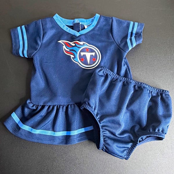 NFL Team Apparel Tennessee Titans Dress & Bloomers 2-Piece 18M