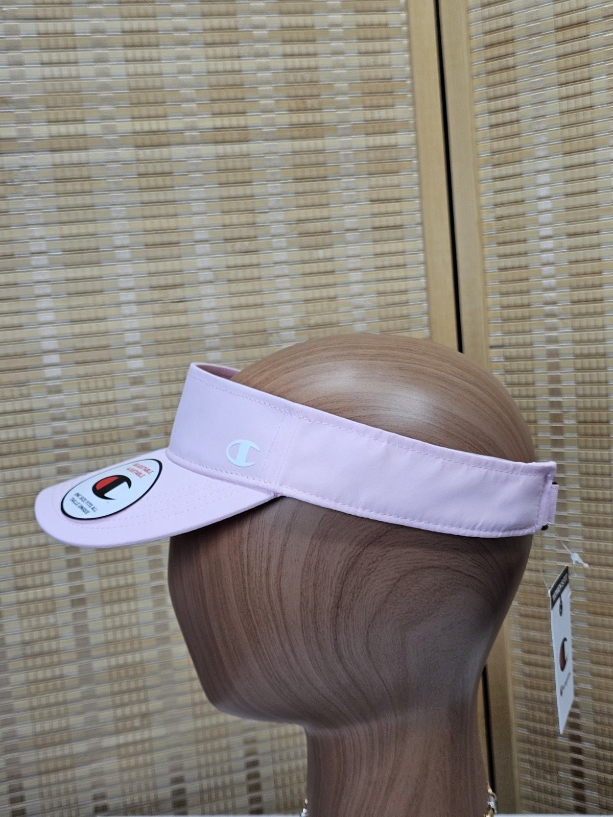 Champion Women's Pink Visor Hat Adjustable One Size Polyester 6