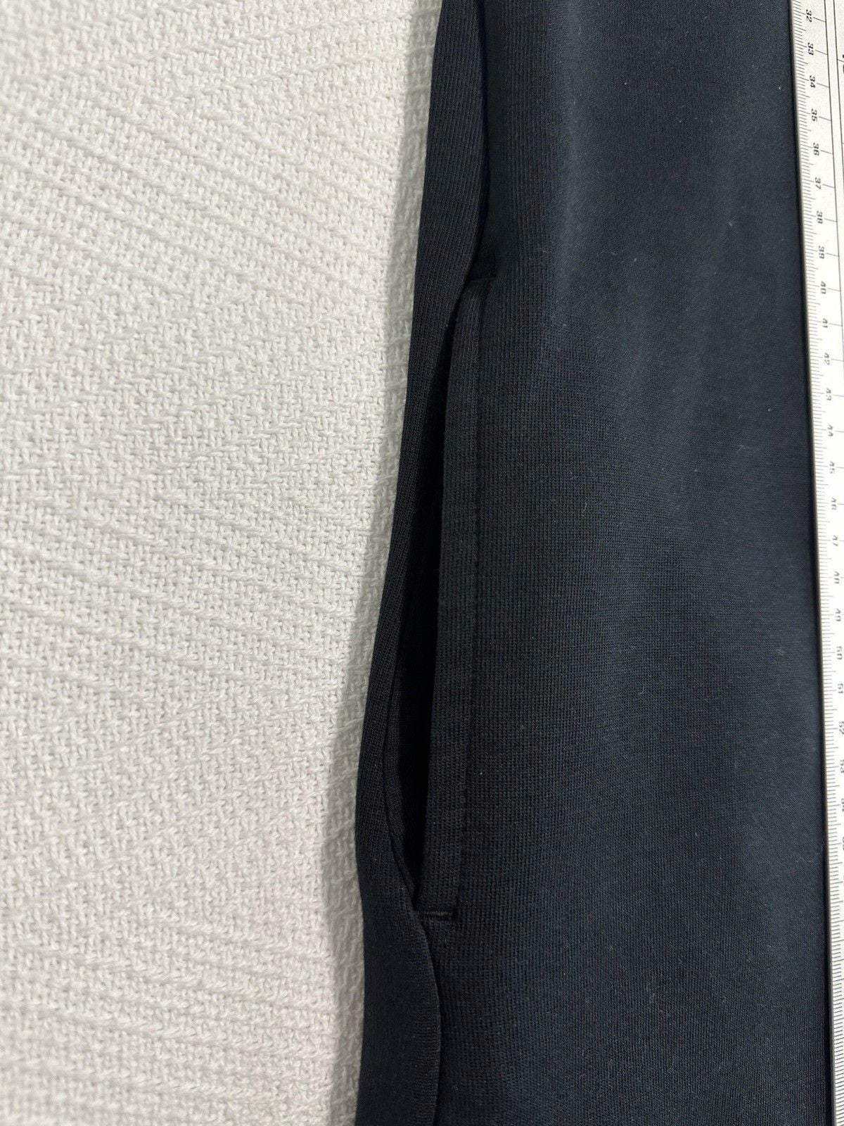 NIKE Tech Fleece Dress Womens Size L Black Sweatshirt Athleisure Lounge Casual 8