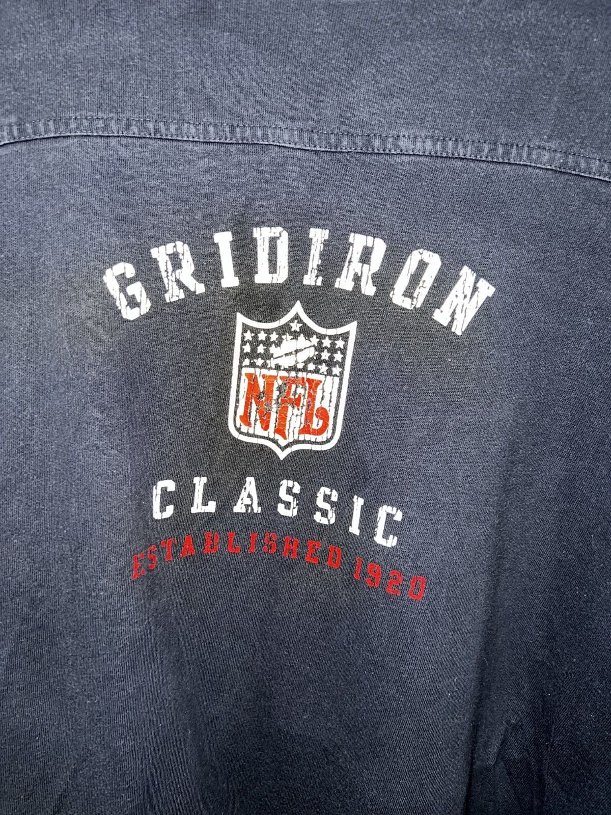 Vintage Reebok NFL Long sleev Men XL navy Gridiron Classics 3