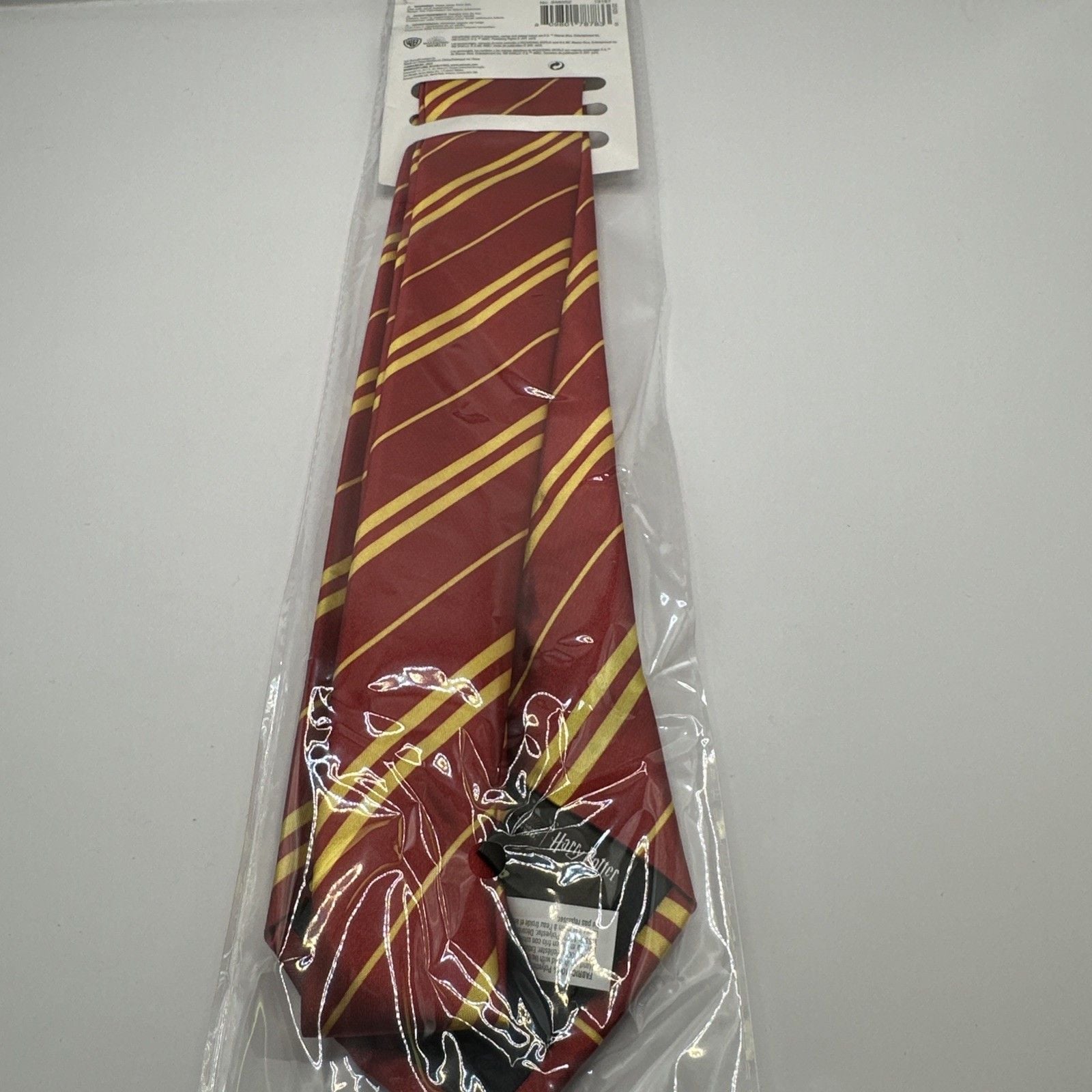 New Sealed Harry Potter Gryffindor Adult Costume Tie Cosplay 3