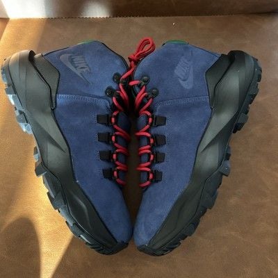 Nike Cygnal Waterproof Boots Navy Blue Black FV4332-401 Men's Size 8.5 NWOB 10