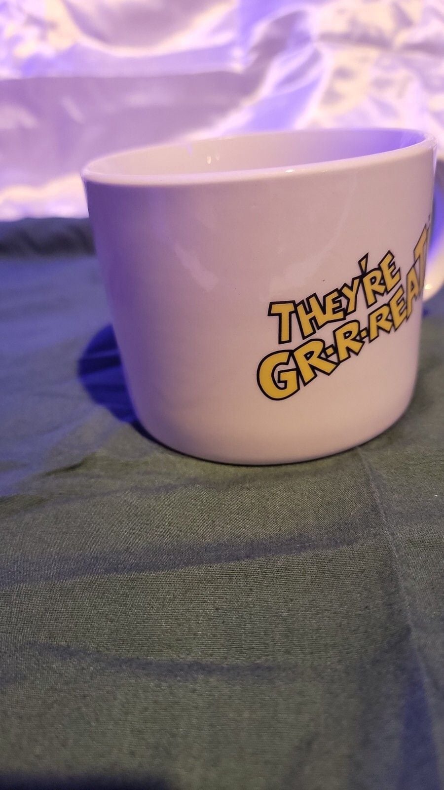 Kellogg's Tony the Tiger “They’re G-r-r-reat” Ceramic Platter/Plate and Cup Set 11