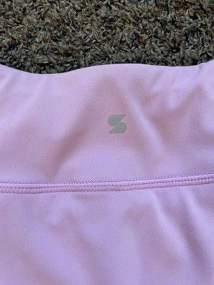 NVGTN Pink Seamless Tennis Skort Built In Shorts Pockets Athletic 5