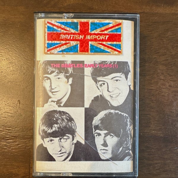 The Beatles Early Years (1) Import Rock Cassette Tape Album Jewel Case