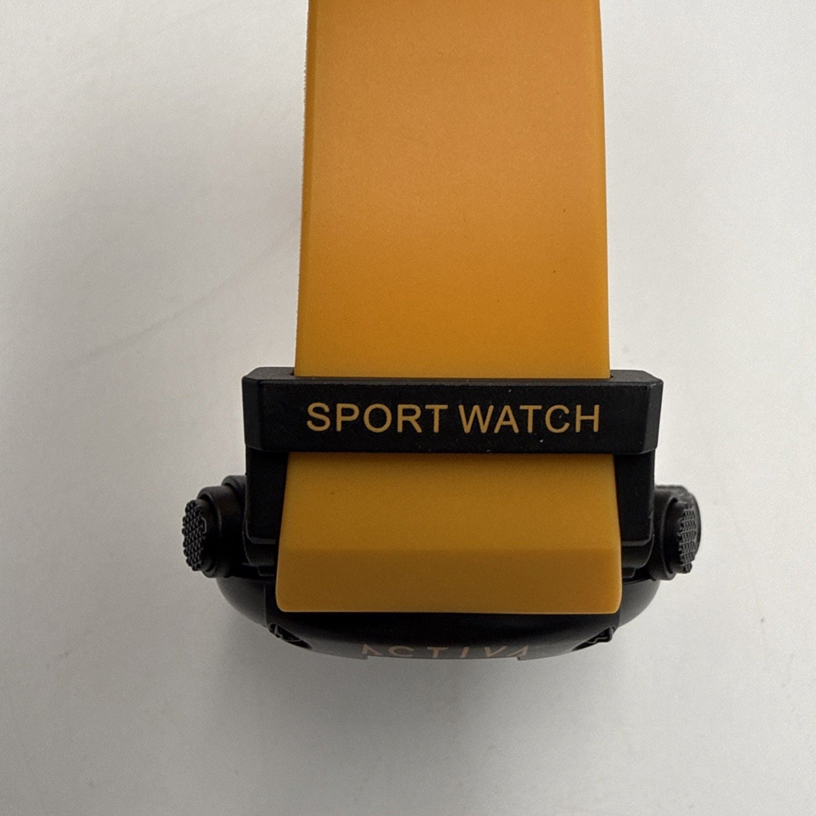 Activa Men’s Digital Watch 52mm Black & Orange TPU Band ACW8038-006 13