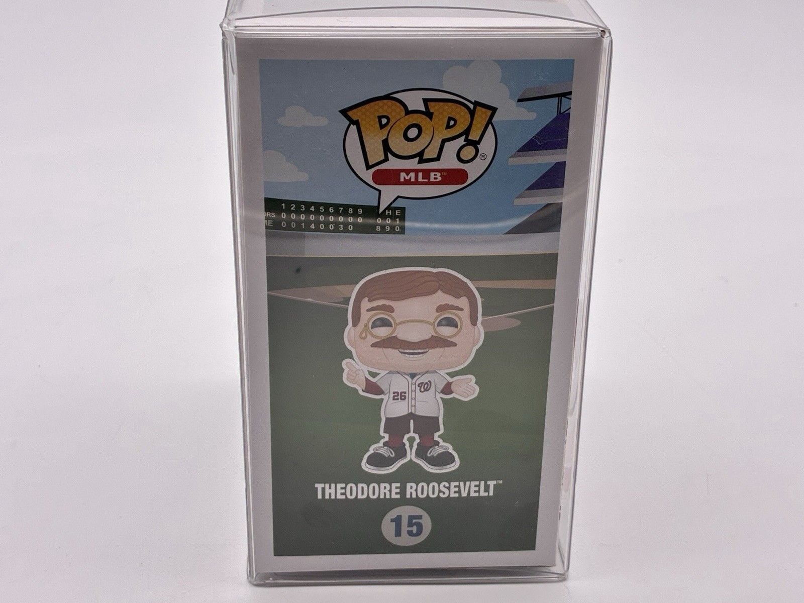 Theodore Roosevelt Washington Nationals MLB Mascot FUNKO POP Vinyl #15 Baseball 2