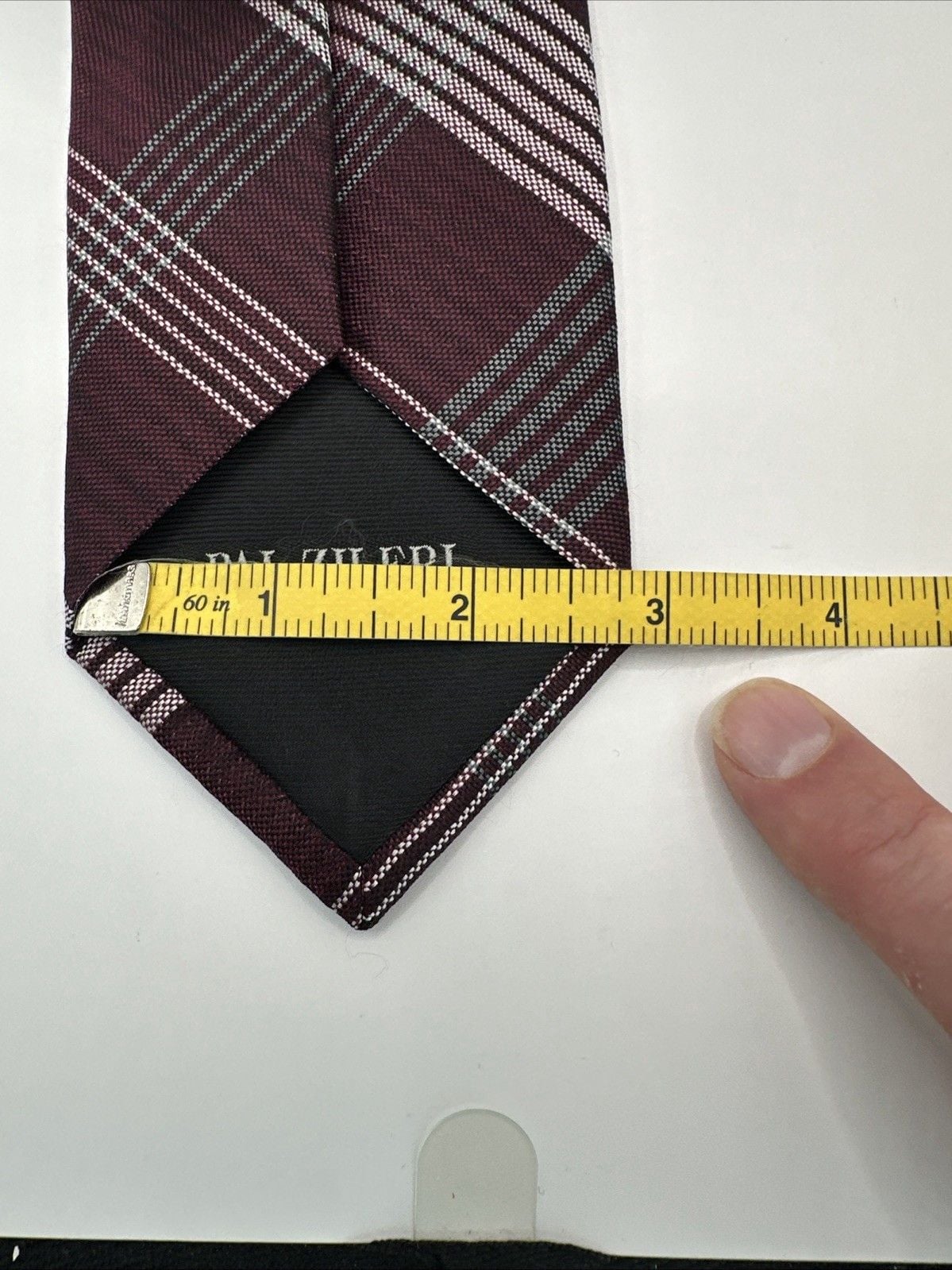 NWT PAL ZILERI Striped 100% SILK Tie 9