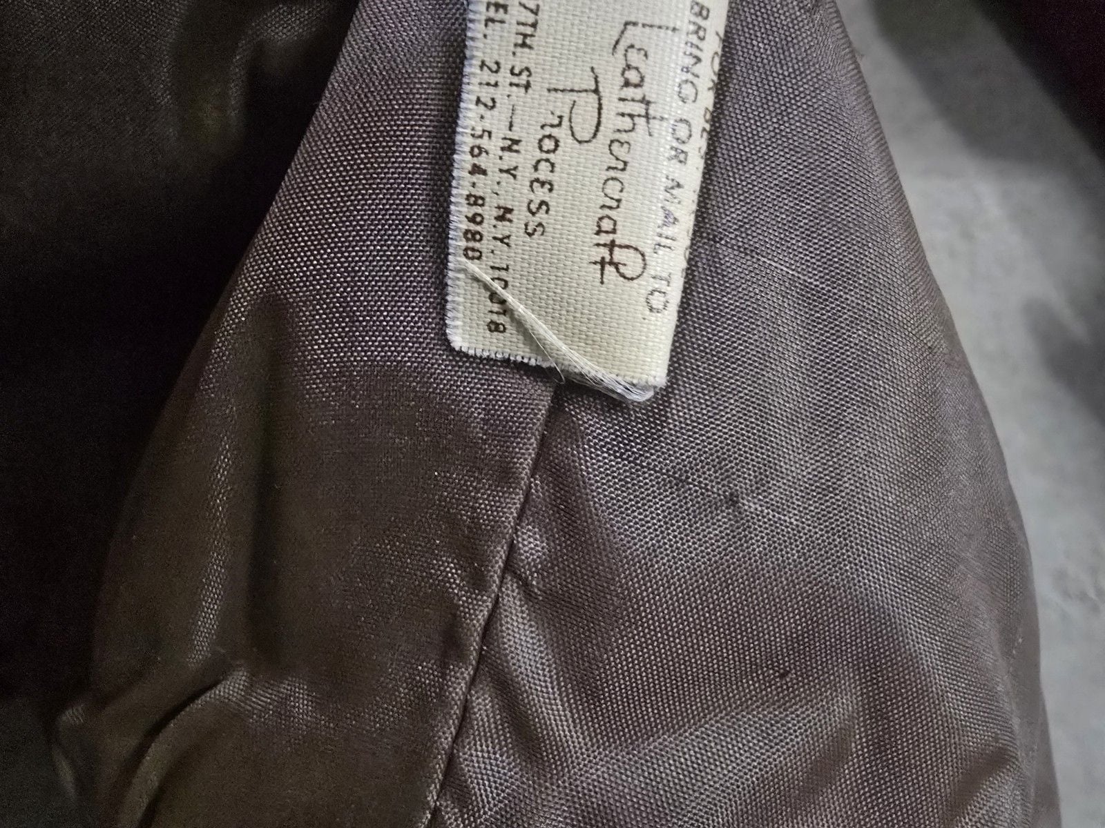 Vintage Saddlery Sportswear 80s Mens Sz 46 XL Brown Leather Jacket Made In USA 11