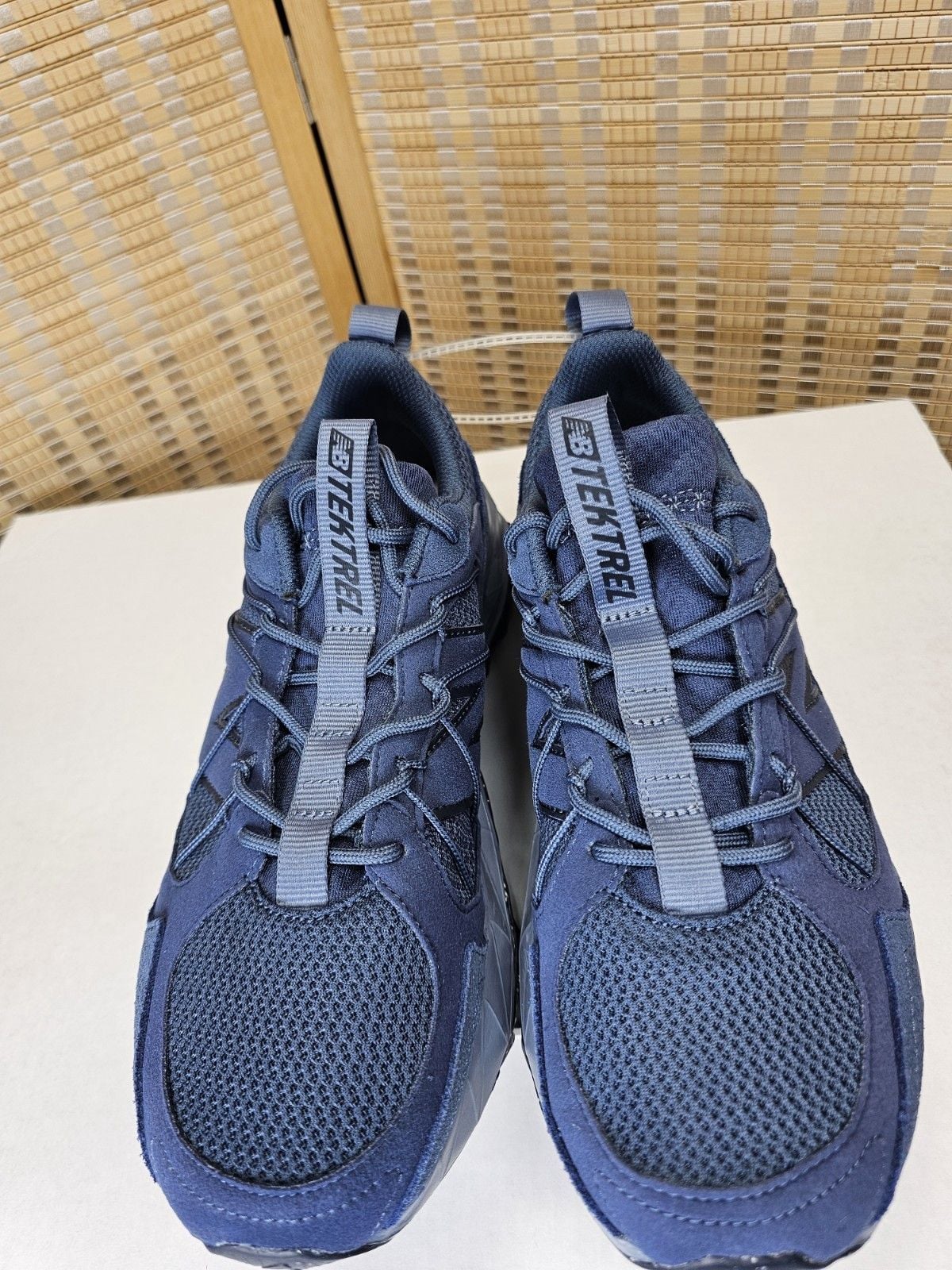 New Balance Tektrel Men's Trail Hiking Shoes Navy Blue Size 9.5 MTTRS2BP 6