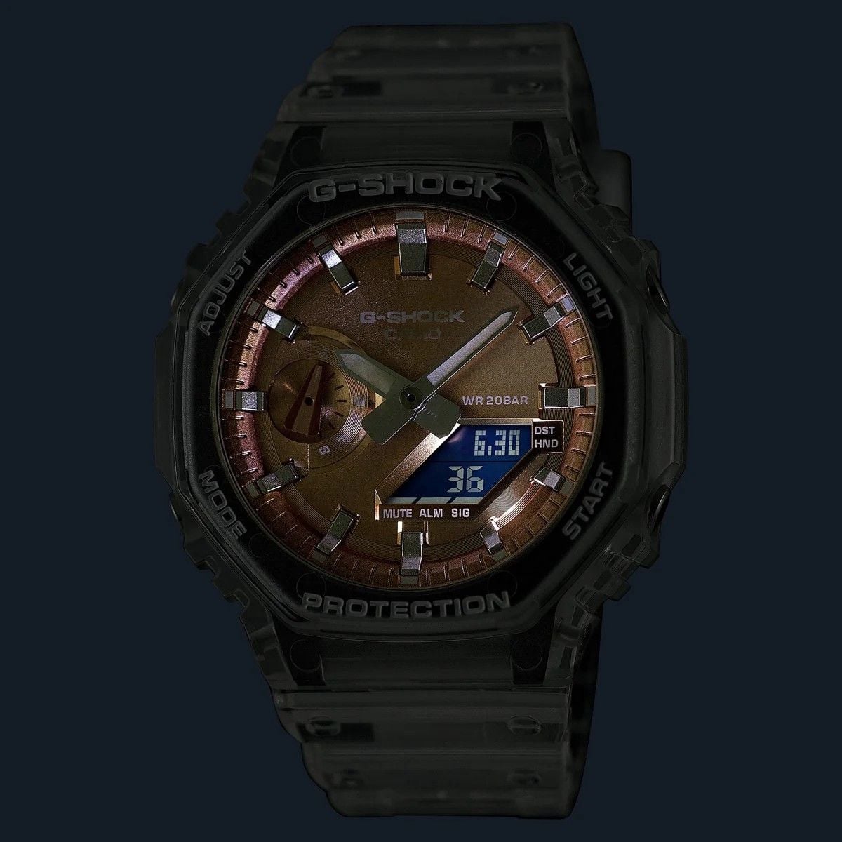 Men’s Watches CASIO G-SHOCK Watches Mod. BRIGHT METALLIC - ROSE GOLD 6