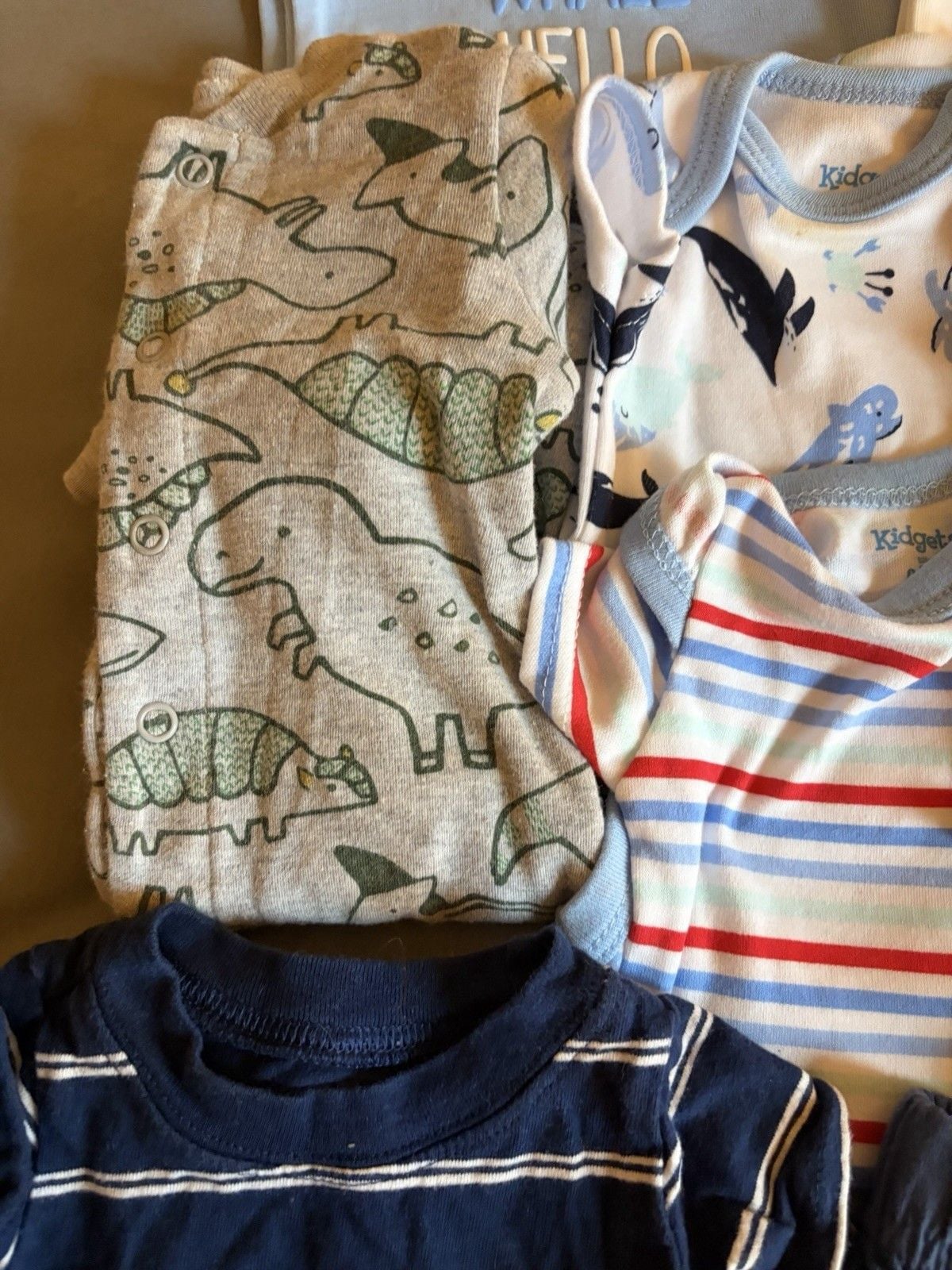 Infant/Boys 0-3 Months Bundle Of 16 Pieces Mostly One Piece. 9