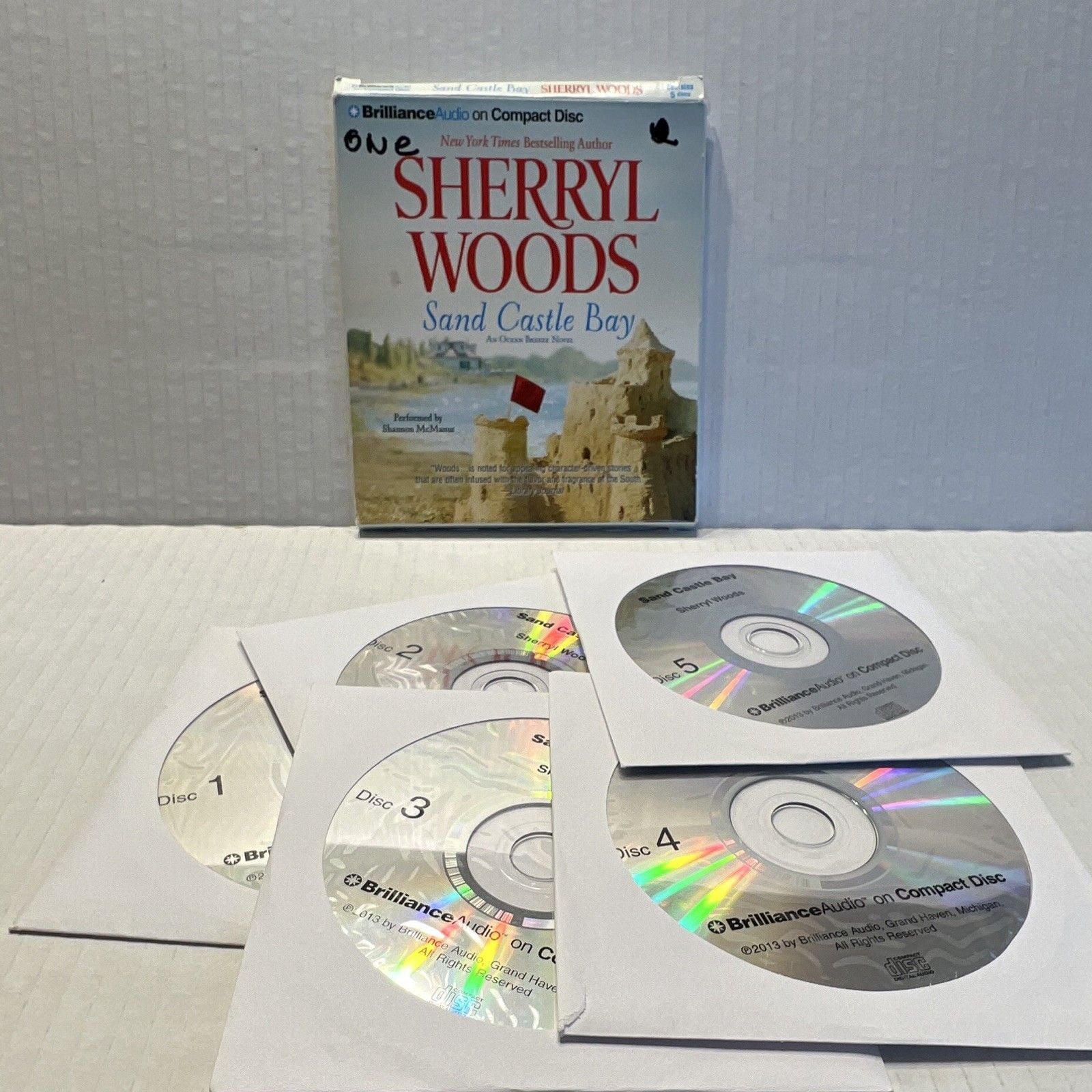Sherryl Woods Willow Brook Road Chesapeake Shores Abridged Audio CD 5h 6m 12