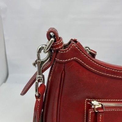 Dooney & Bourke Bordeaux Florentine Toscana Large Crossbody Hobo 5