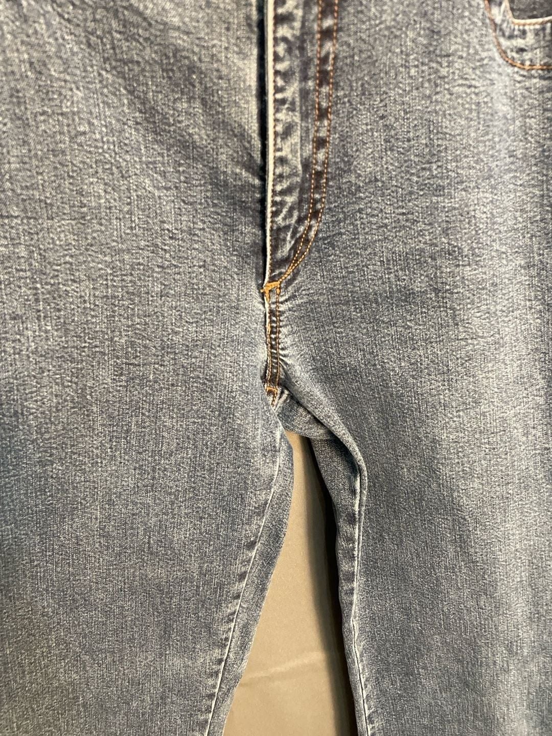 Cambio Straight Leg Jeans Womens Size 16 34 Waist Medium Wash Ankle Crop 6