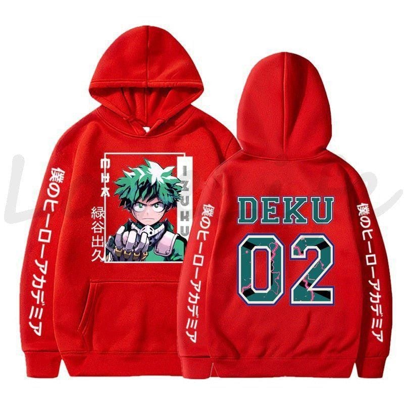 My Hero Academia Deku Team Hoodie 2