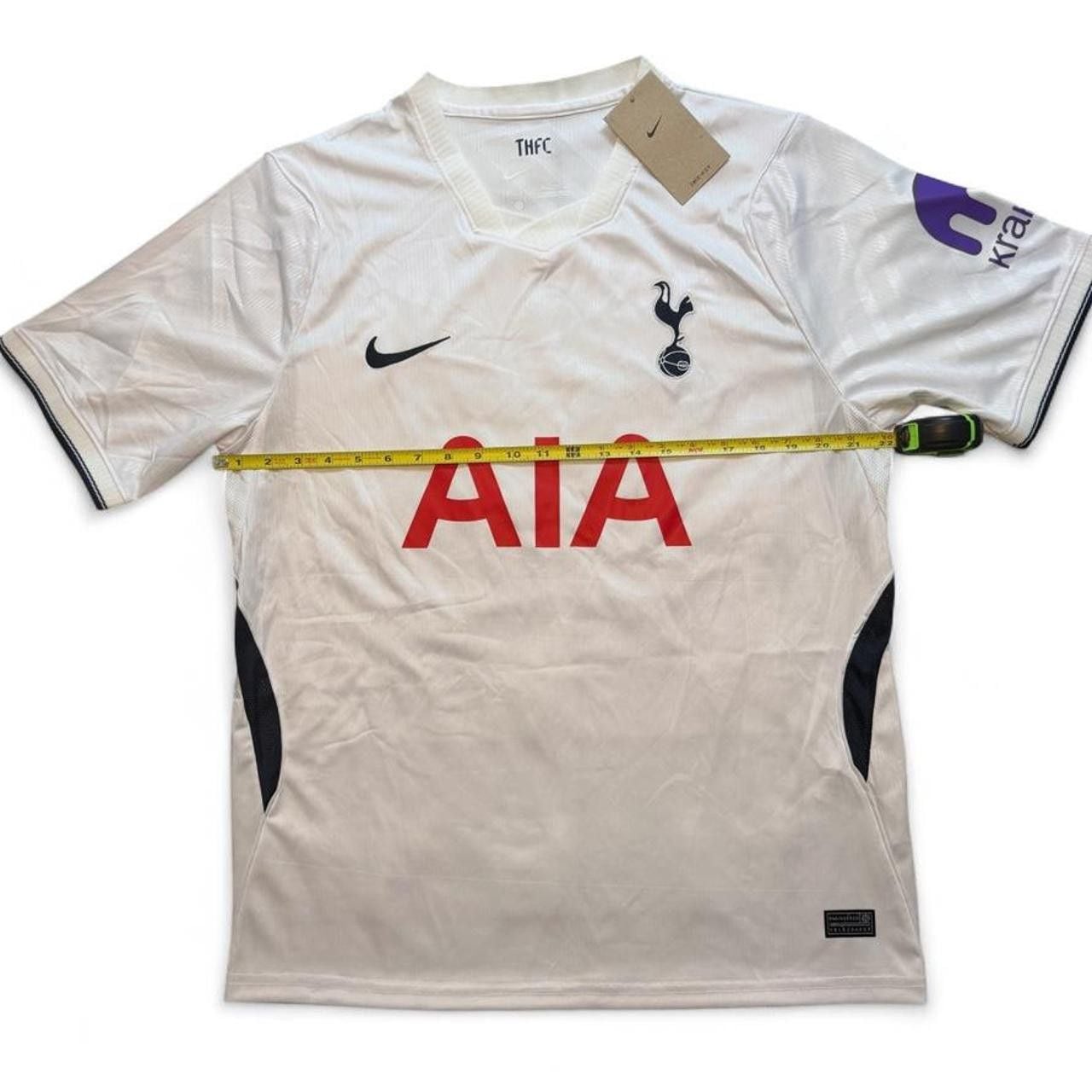 Nike Tottenham Hotspur 2026/27 Home Jersey White with Blue number 22 Marmoush on the back size XL dimensions are in the pictures Brand new with tags. 4