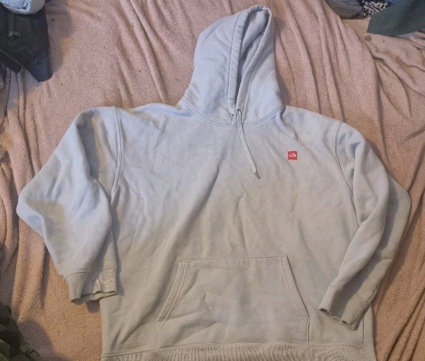 The North Face Hoodie Womens Pullover Graphic Back Logo Fleece 2
