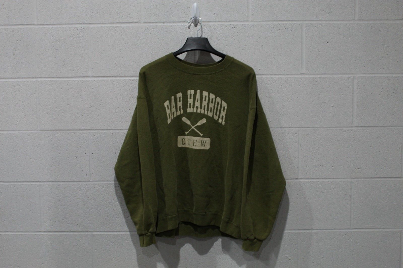 Vintage 1990s Bar Harbor Crewneck Green Size L 2