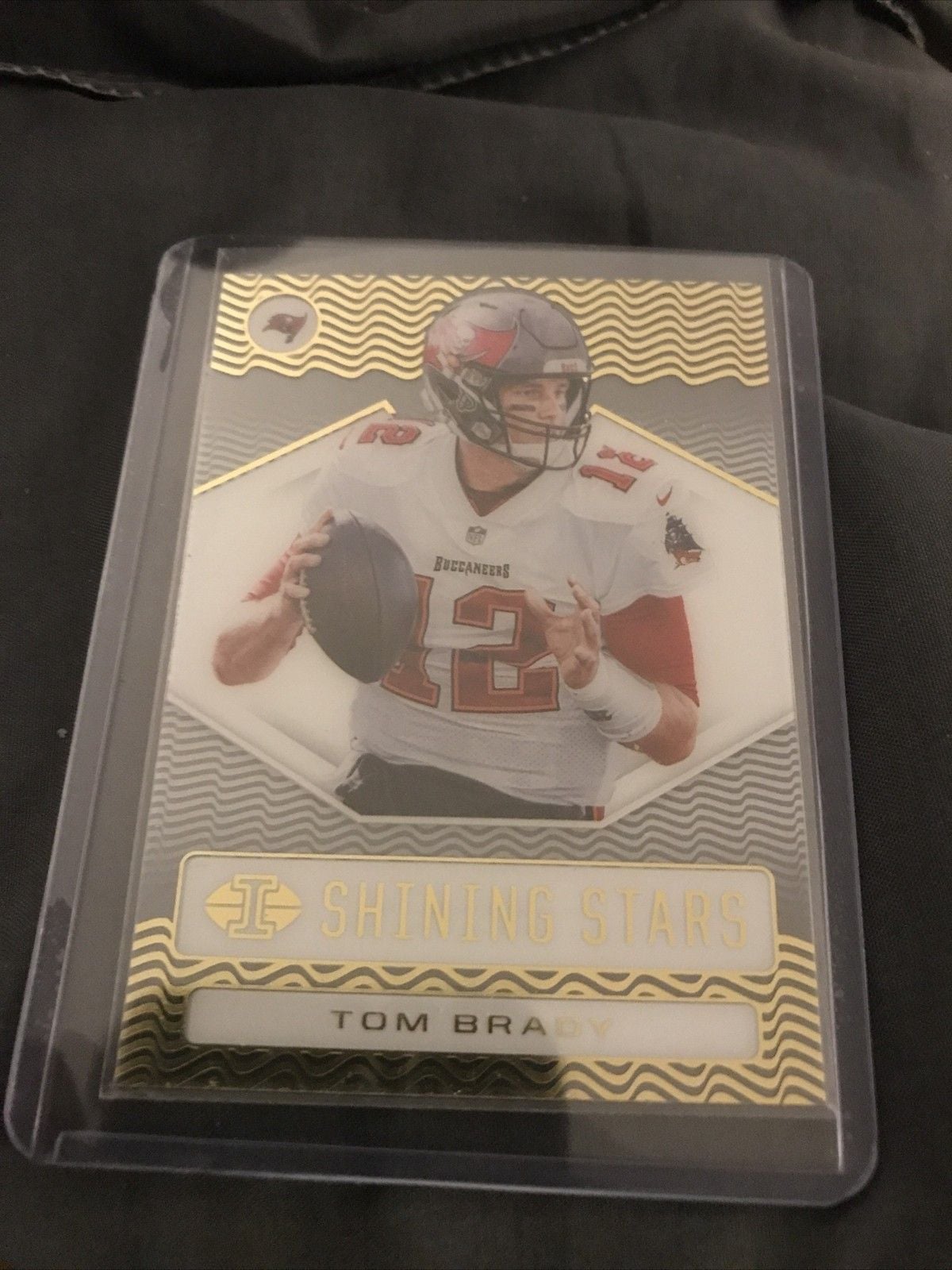 TOM BRADY 2020 PANINI ILLUSIONS SHINING STARS SS1 GOLD 1