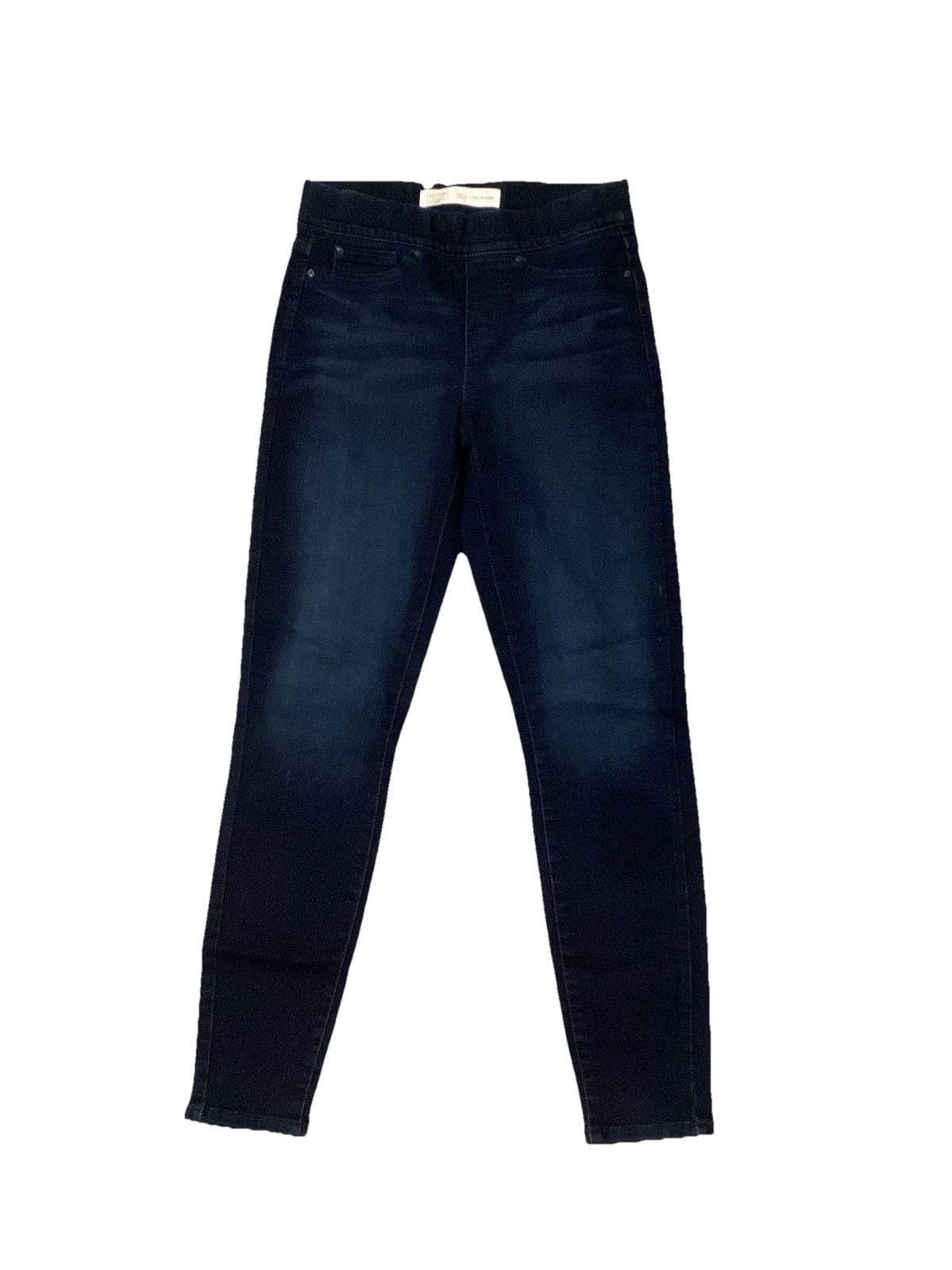 Signature by Levi Strauss Womens High Rise Pull On Jegging Stretch Blue 27x30 2