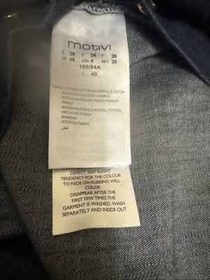 MOTIVI Light Weight denim Jumpsuit - Size 4 7