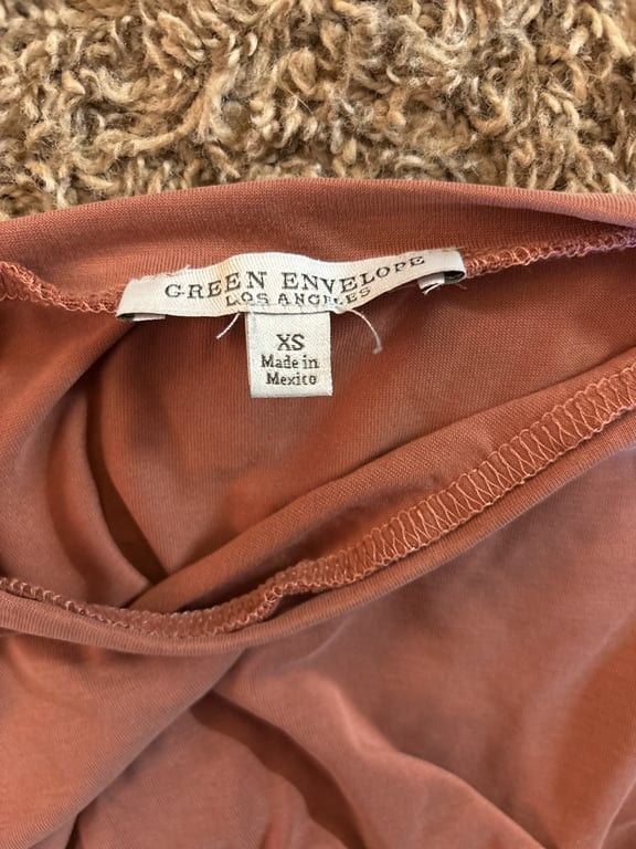 Green Envelope Women's Twist Knot Tee 3