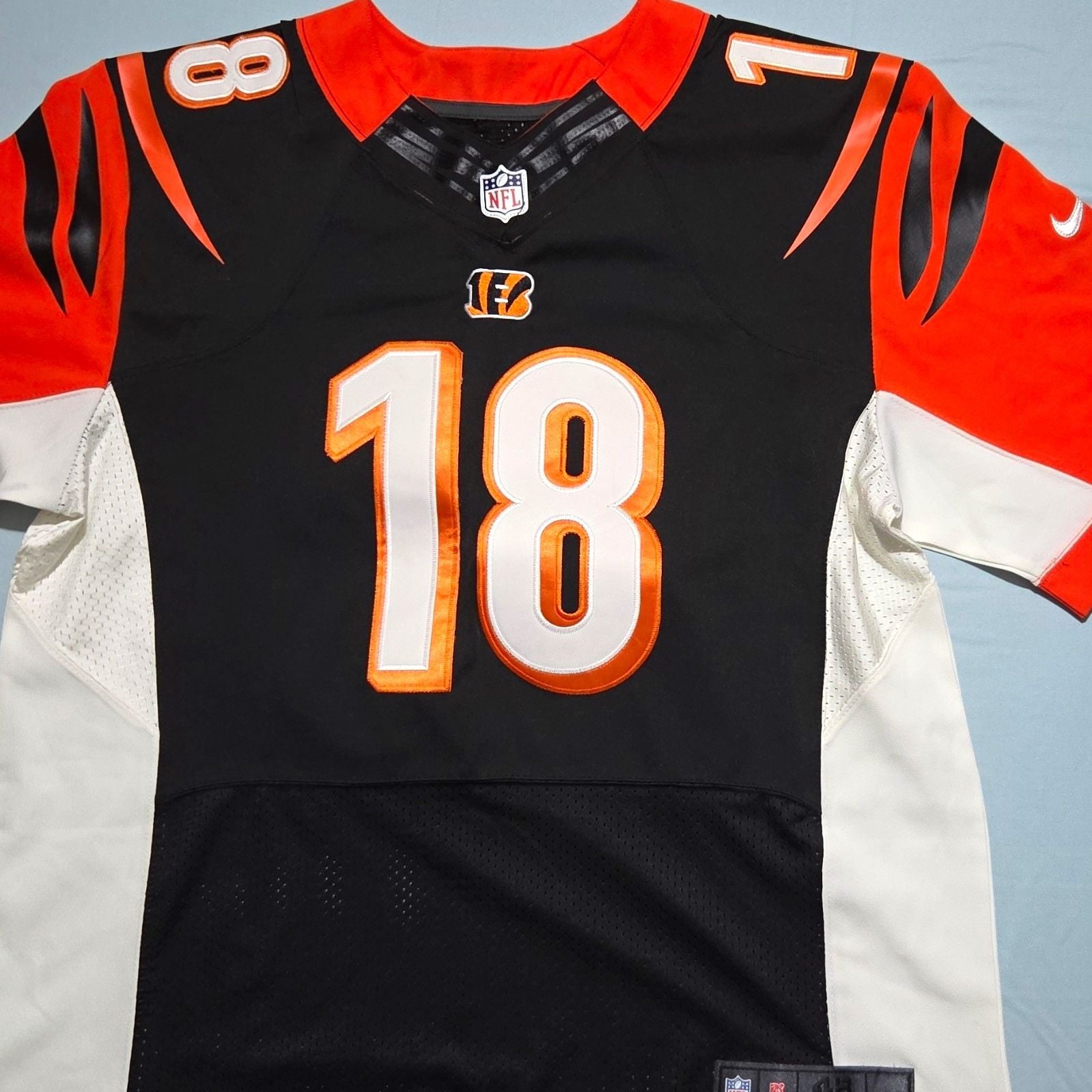 Nike NFL Cincinnati Bengals A.J. Green #18 Men's Jersey Size 48 Black 2
