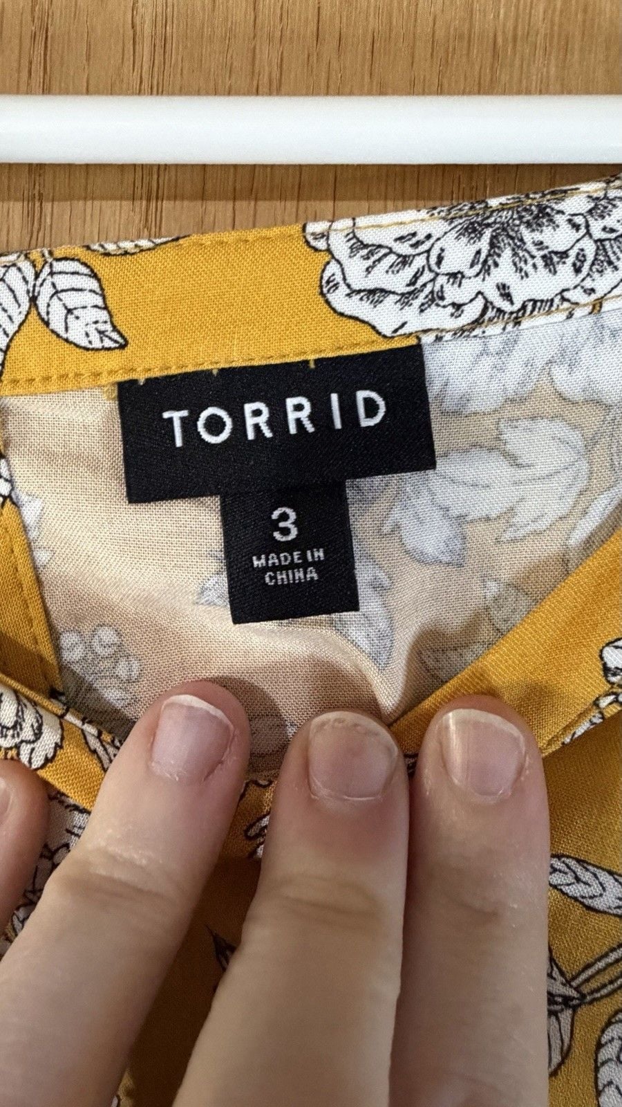 Torrid Yellow Floral Sleeveless A-Line Midi Dress Plus Size 3XL 5