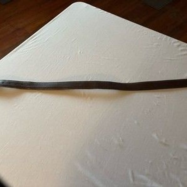 Brown Leather Belt Size S 36”